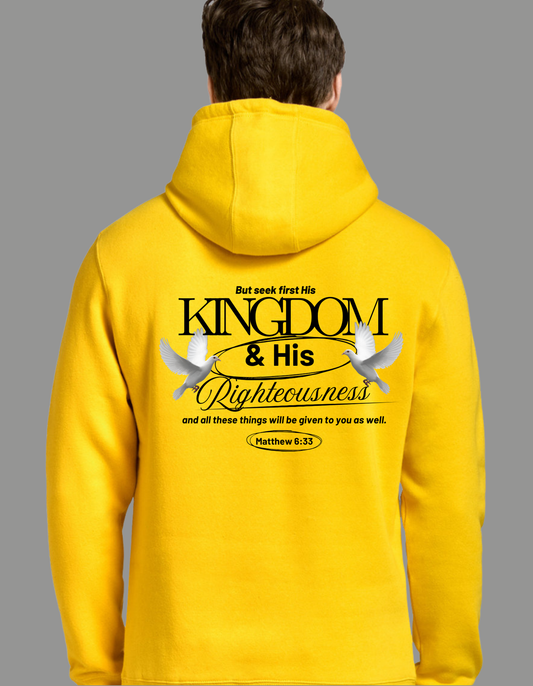 Seek First the Kingdom Hoodie | Sunshine | Jesus Peace CO